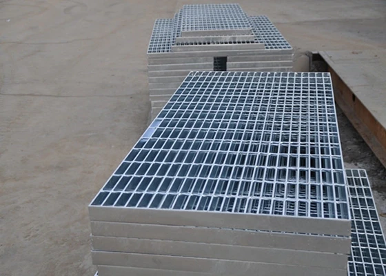 Galvanized Metal Steel Bar Grating With Fixing Clips suppliers